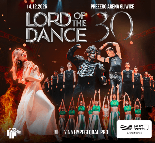 Lord of the Dance: Legenda tańca powraca do Gliwic – 14 grudnia 2026 — Gliwice